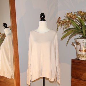 Whited Ribbed Long Sleeve